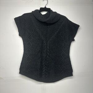 New York & Company Women’s Black Cowl Neck Sweater Size S Pullover Knitted